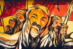 Morroco wall painting