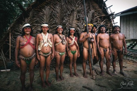 Bameno, Ecuador, Traditional dresses, Waorani, Yasuni National Park
