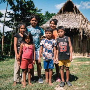 Ecuador, Kids of Bameno, Yasuni National Park